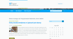 Desktop Screenshot of max-well.pl